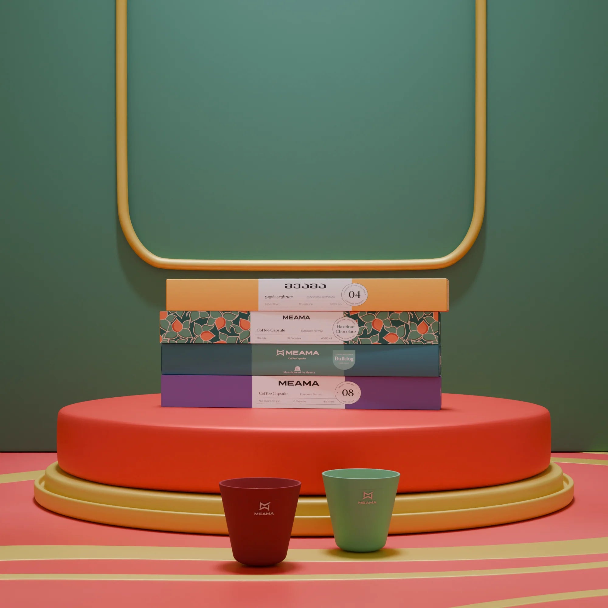 4 კოლოფი ევროპული კაფსულა + 160 მლ ჭიქა საჩუქრად - 59 ლარად 120 ლარის ნაცვლად