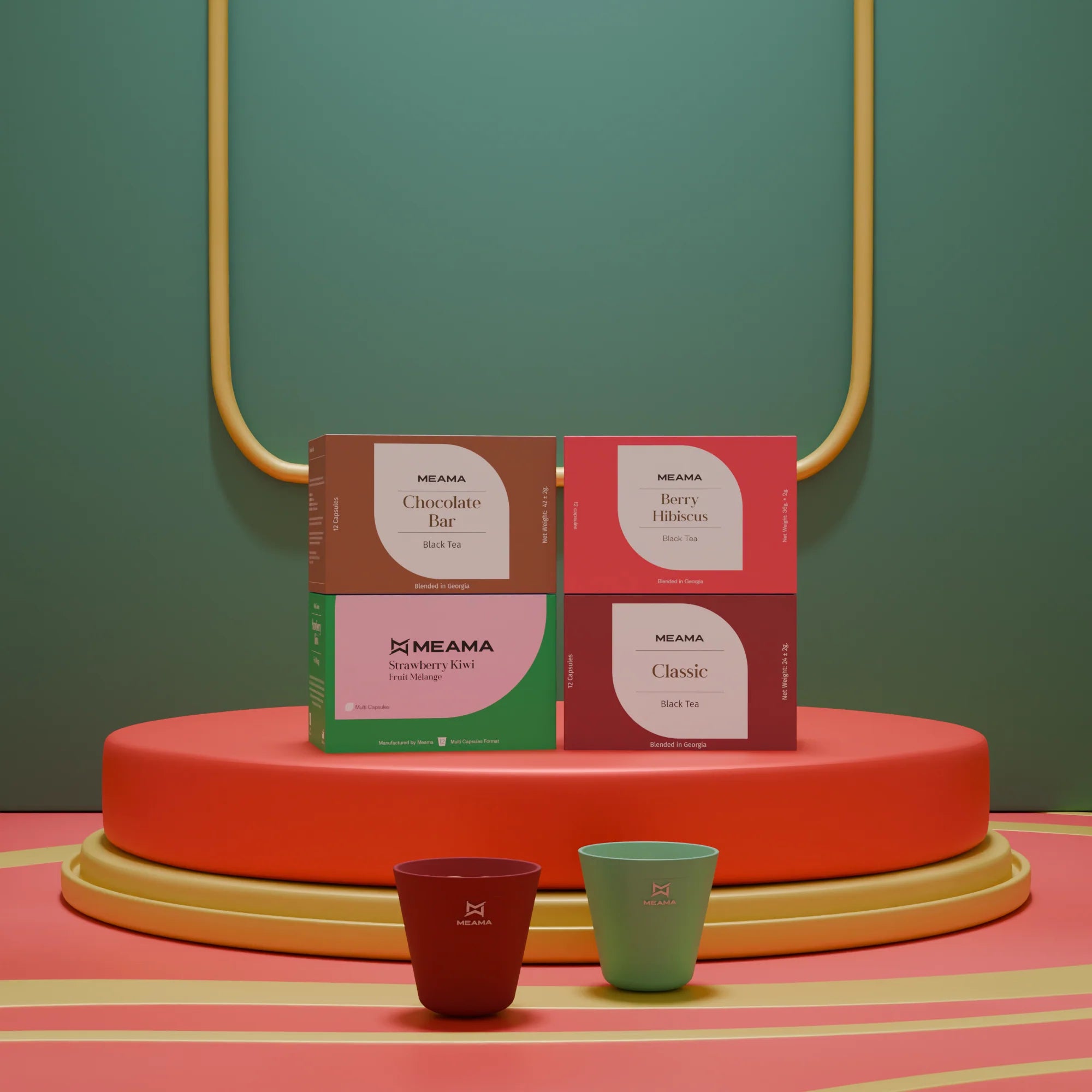 4 კოლოფი მულტი კაფსულა + 280 მლ ჭიქა საჩუქრად - 69 ლარად 148 ლარის ნაცვლად